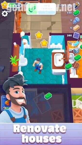 Renovation Day Mod APK Unlimited Stars